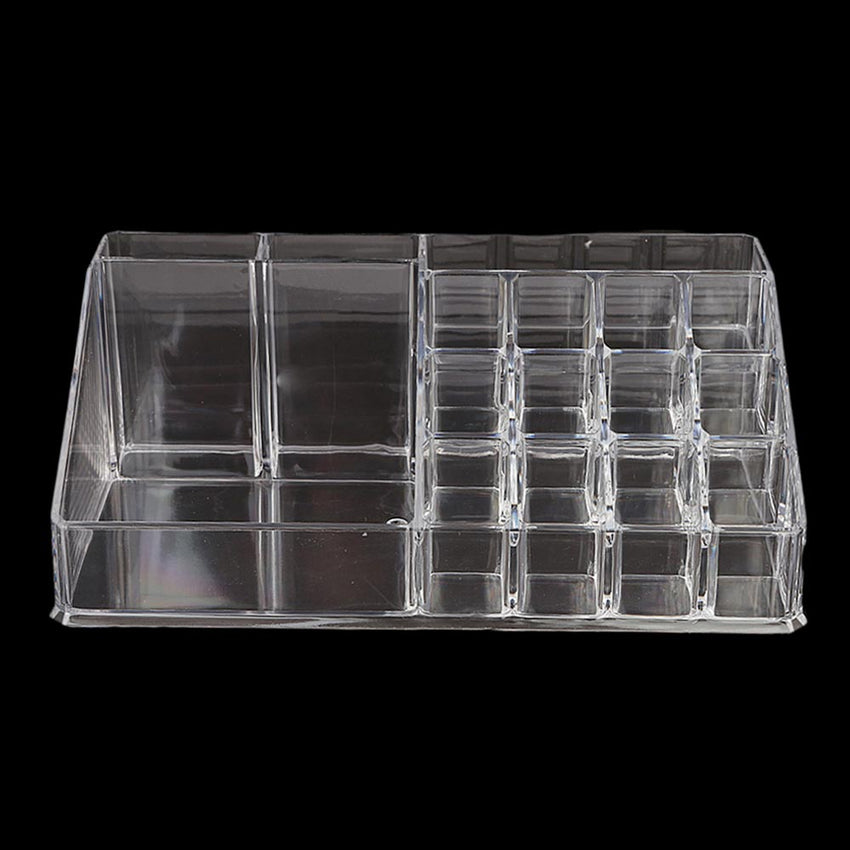 Acrylic Cosmetic Makeup Organizer Storage Box - White, Home & Lifestyle, Storage Boxes, Chase Value, Chase Value