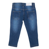 Girls Embroidered Denim Pant - Blue, Kids, Pants And Capri, Chase Value, Chase Value