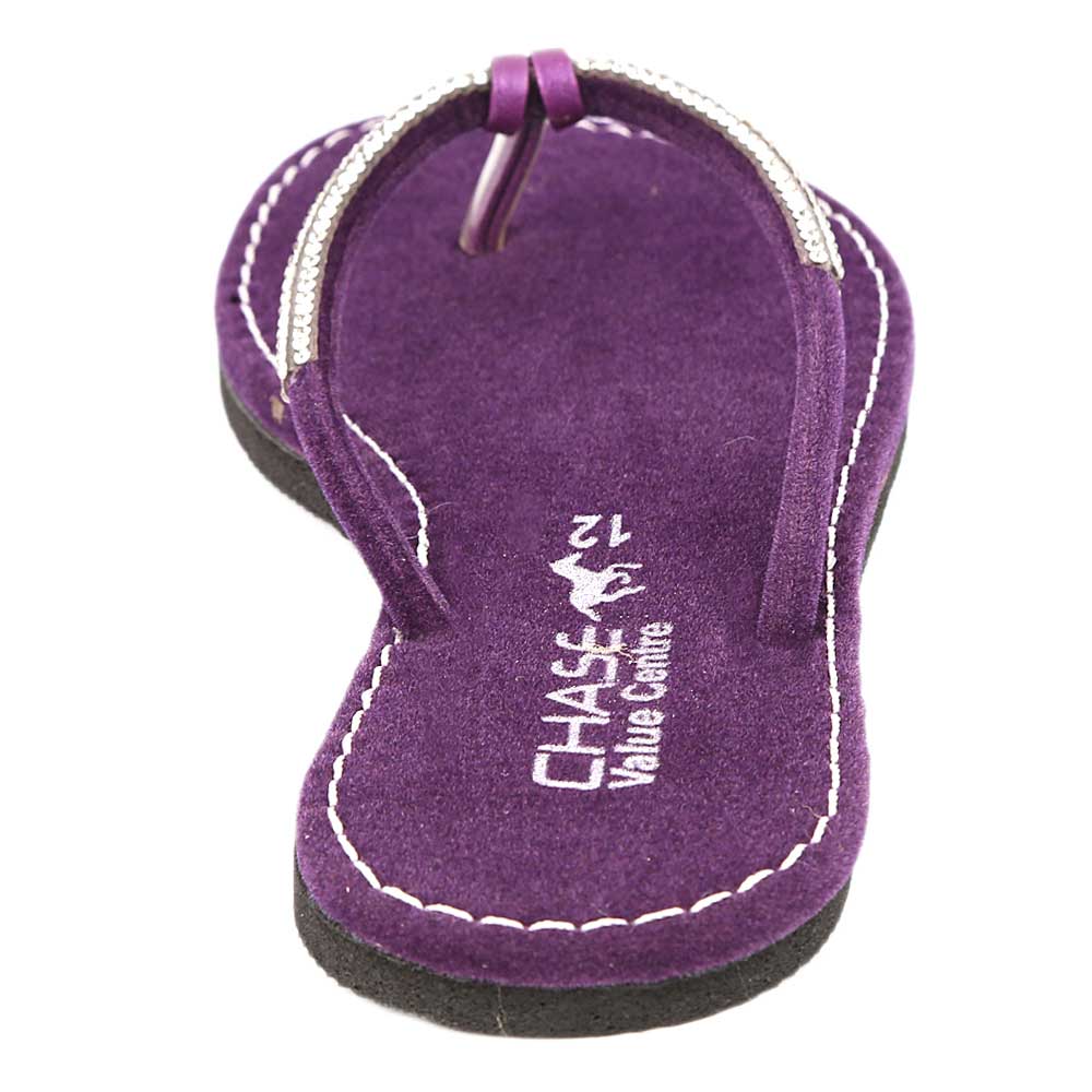 Girls Slippers J-322 - Purple, Kids, Girls Slippers, Chase Value, Chase Value