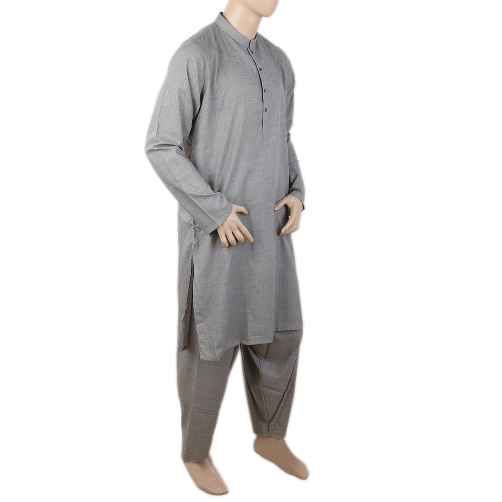 Men's Eminent Trim Fit Suit - Grey, Men, Shalwar Kameez, Eminent, Chase Value