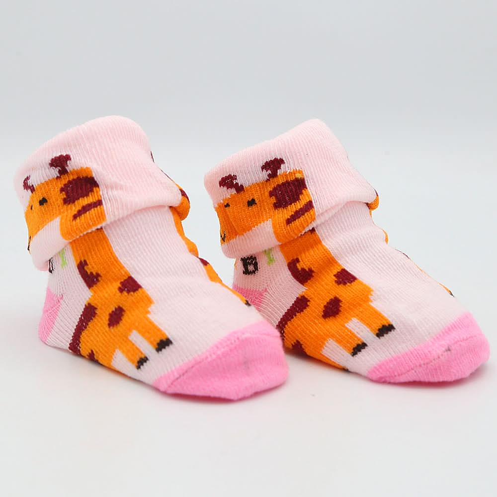 Newborn Booties (RA601) - Pink, Kids, NB Shoes And Socks, Chase Value, Chase Value