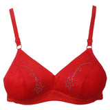 Women's Foam Bra - Red, Women Bras, Chase Value, Chase Value