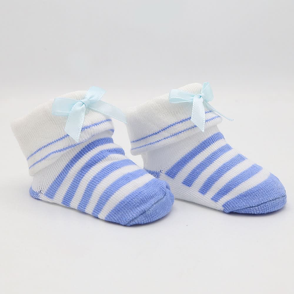 Newborn Booties (RA601) - Blue, Kids, NB Shoes And Socks, Chase Value, Chase Value