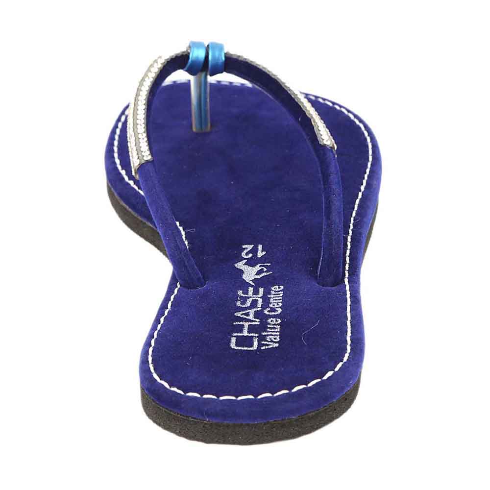Girls Slippers J-322 - Blue, Kids, Girls Slippers, Chase Value, Chase Value