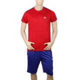 Men's Half Sleeves Track Suit - Red, Men, Track Suits, Chase Value, Chase Value
