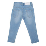 Girls Strip Denim Pant - Light Blue, Kids, Pants And Capri, Chase Value, Chase Value