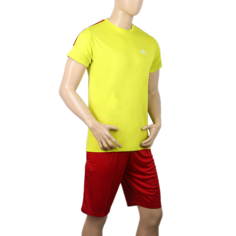 Men's Half Sleeves Track Suit - Neon, Men, Track Suits, Chase Value, Chase Value