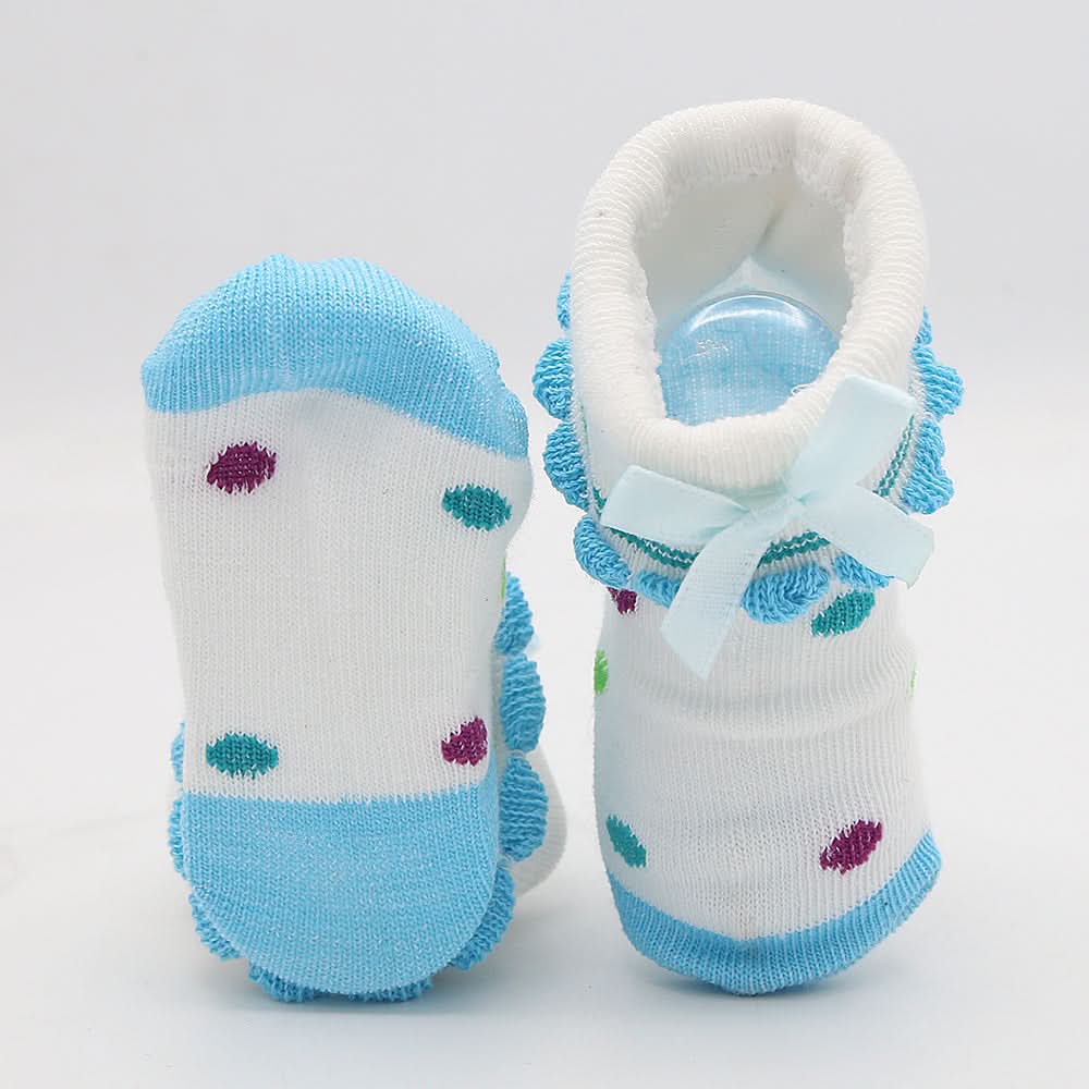 Newborn Booties (RA601) - Sky Blue, Kids, NB Shoes And Socks, Chase Value, Chase Value