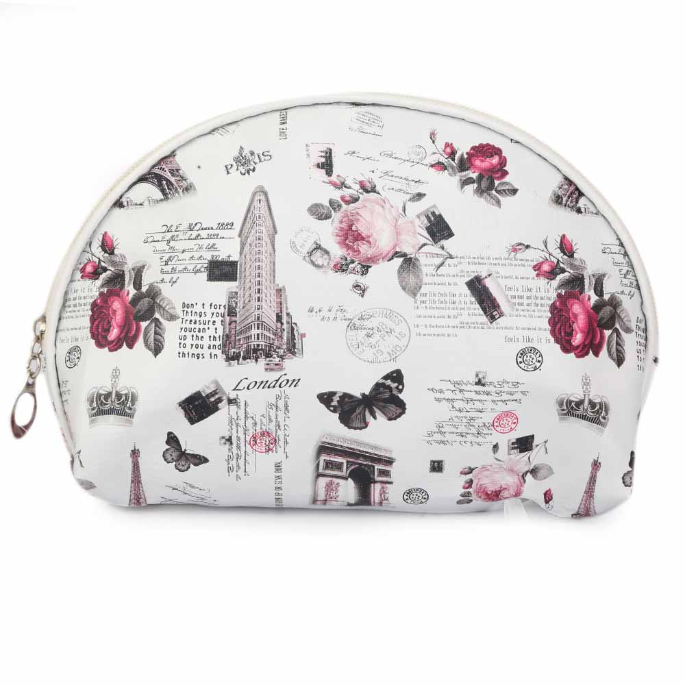 Women's Makeup Pouch - Grey, Beauty & Personal Care, Beauty Tools, Chase Value, Chase Value