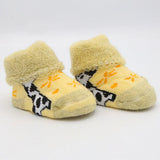 Newborn Booties (RA601) - Yellow, Kids, NB Shoes And Socks, Chase Value, Chase Value