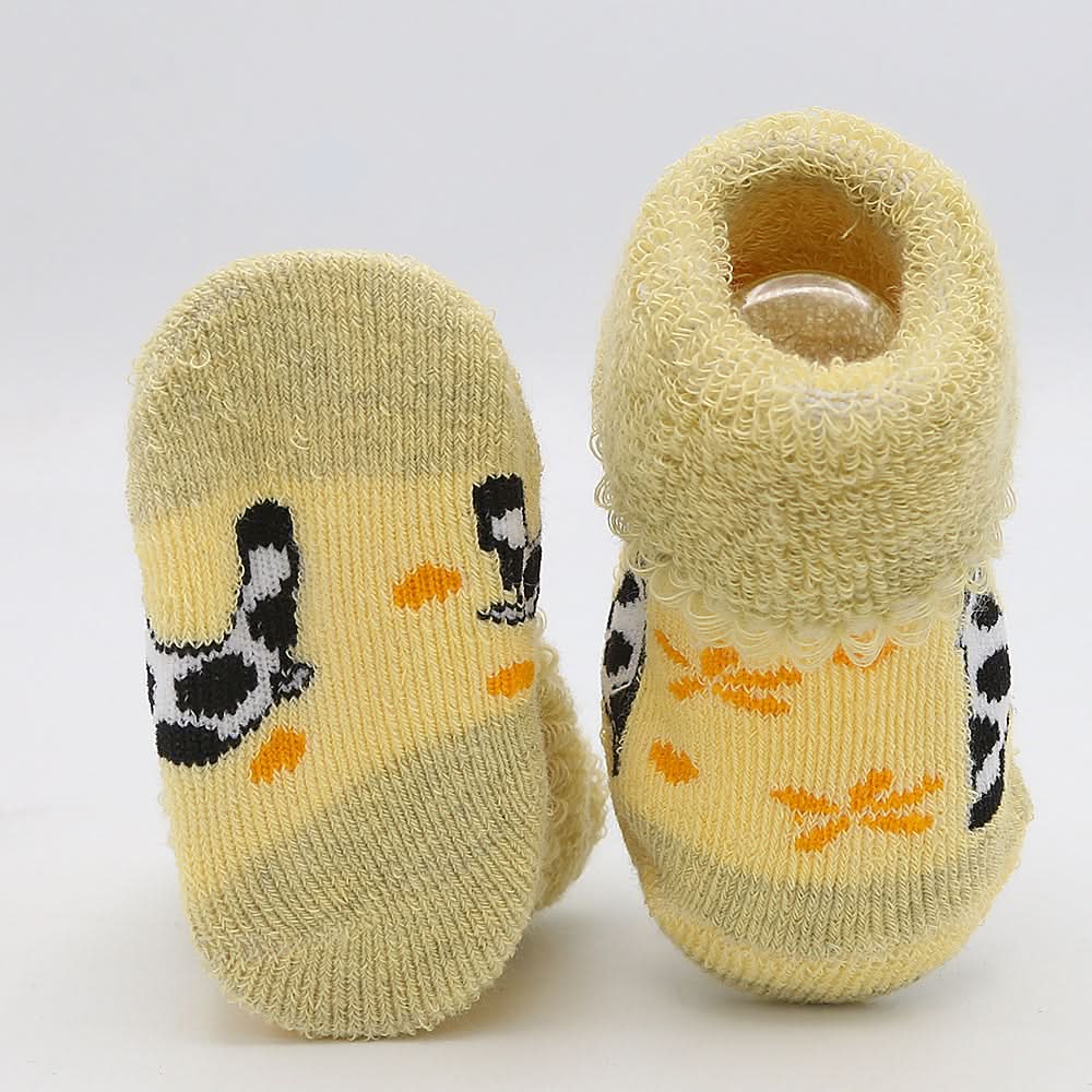 Newborn Booties (RA601) - Yellow, Kids, NB Shoes And Socks, Chase Value, Chase Value