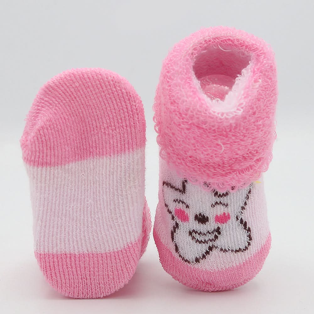 Newborn Booties (RA601) - Pink, Kids, NB Shoes And Socks, Chase Value, Chase Value