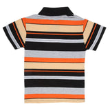 Boys Yarn Dyed T-Shirt - Orange, Kids, Boys T-Shirts, Chase Value, Chase Value
