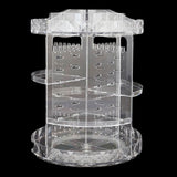 Acrylic Cosmetic Makeup Organizer Storage Box With 360° Rotation - White, Home & Lifestyle, Storage Boxes, Chase Value, Chase Value