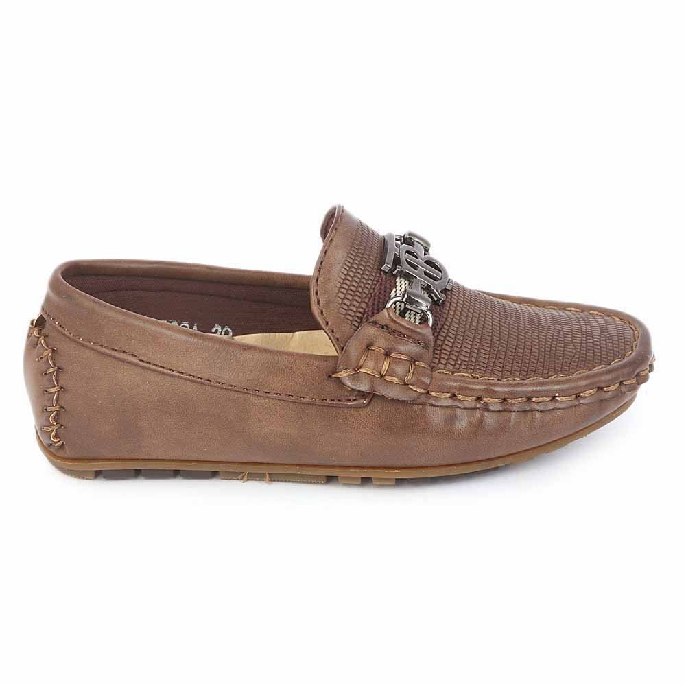 Boys Loafer Shoes 3357B - Coffee, Kids, Boys Casual Shoes And Sneakers, Chase Value, Chase Value