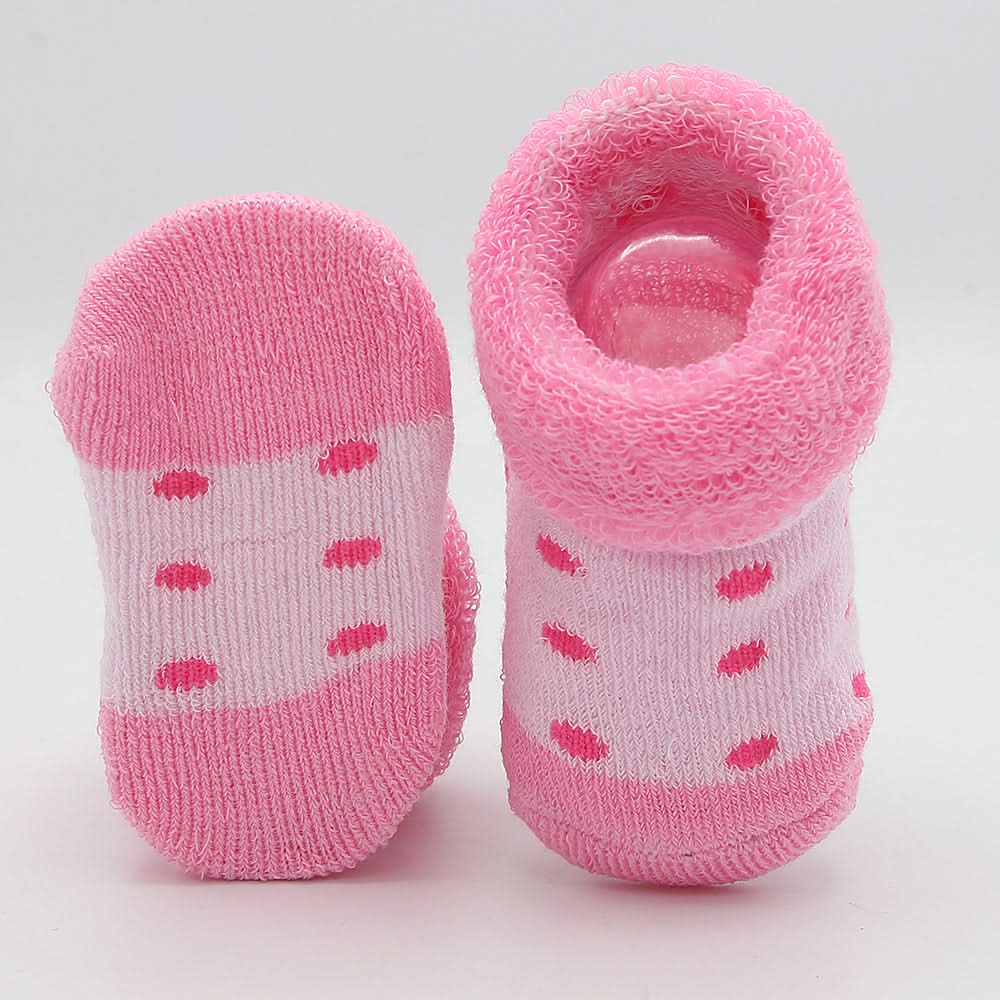 Newborn Booties (RA601) - Pink, Kids, NB Shoes And Socks, Chase Value, Chase Value