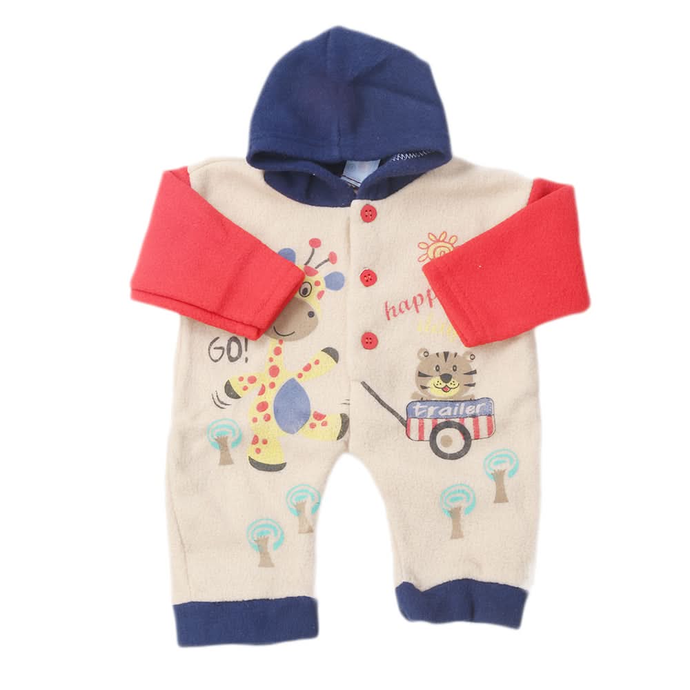 Newborn Boys Polar Romper - Navy Blue, Kids, Newborn Boys Rompers, Chase Value, Chase Value