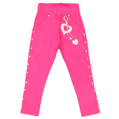 Girls Cotton Pant - Pink, Kids, Pants And Capri, Chase Value, Chase Value