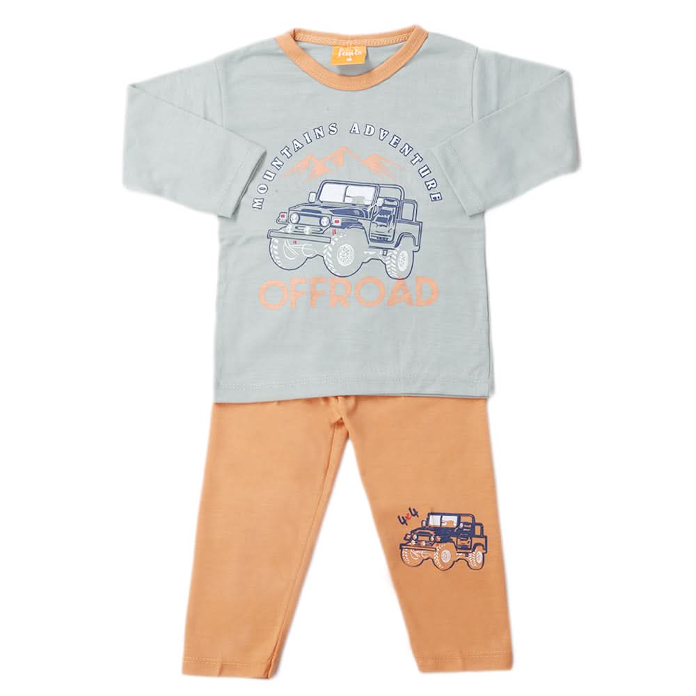 Boys Full Sleeves Suit - Green, Kids, Boys Sets And Suits, Chase Value, Chase Value