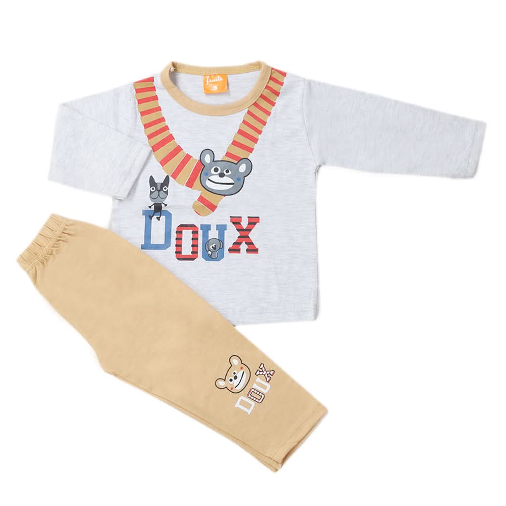 Boys Full Sleeves Suit - Camel, Kids, Boys Sets And Suits, Chase Value, Chase Value