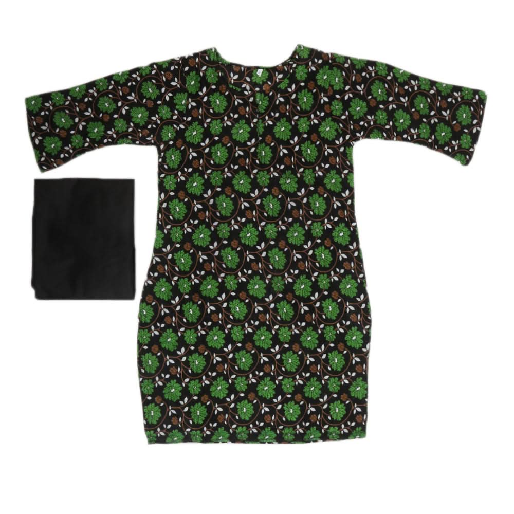 Girls Printed Shalwar Suit - Sea Green, Kids, Girls Sets And Suits, Chase Value, Chase Value