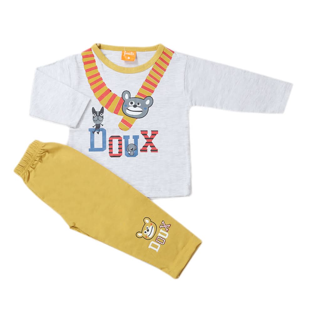 Boys Full Sleeves Suit - Mustard, Kids, Boys Sets And Suits, Chase Value, Chase Value