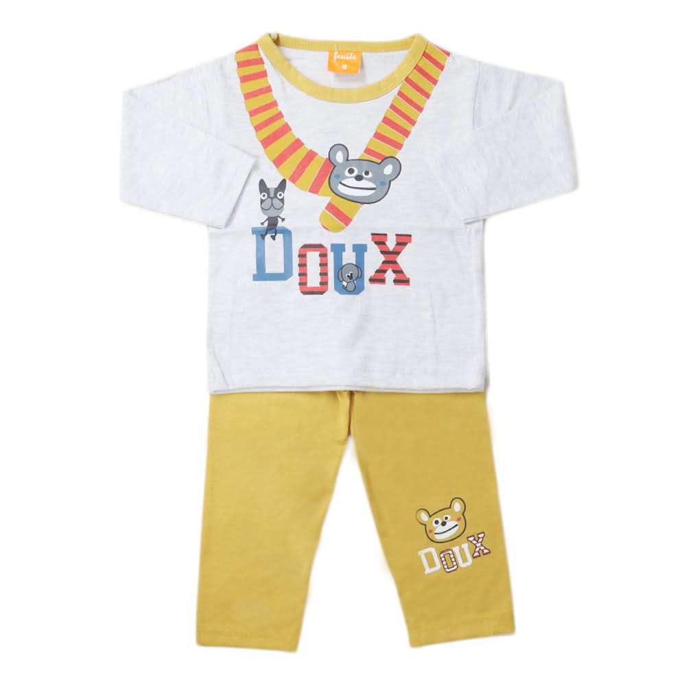 Boys Full Sleeves Suit - Mustard, Kids, Boys Sets And Suits, Chase Value, Chase Value