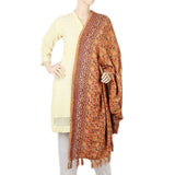 Women Velvet Print  Peoar Shawl - Multi - G, Women, Shawls And Scarves, Chase Value, Chase Value