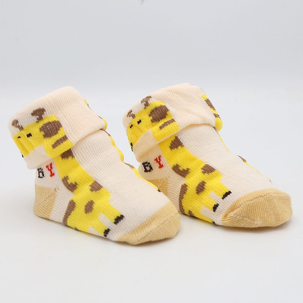 Newborn Booties (RA601) - Fawn, Kids, NB Shoes And Socks, Chase Value, Chase Value