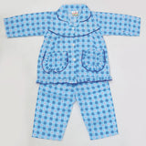 Girls Full Sleeves Night Suit - Blue, Kids, Girls Sets And Suits, Chase Value, Chase Value
