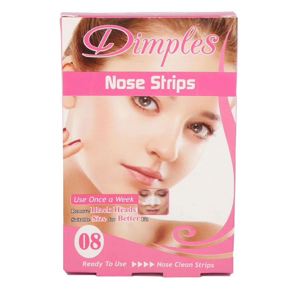 Dimples Nose Strips 8 pcs, Beauty & Personal Care, Hair Removal, Chase Value, Chase Value