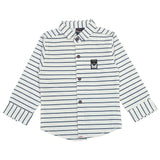 Boys Full Sleeves Casual Shirt - White, Boys Shirts, Chase Value, Chase Value