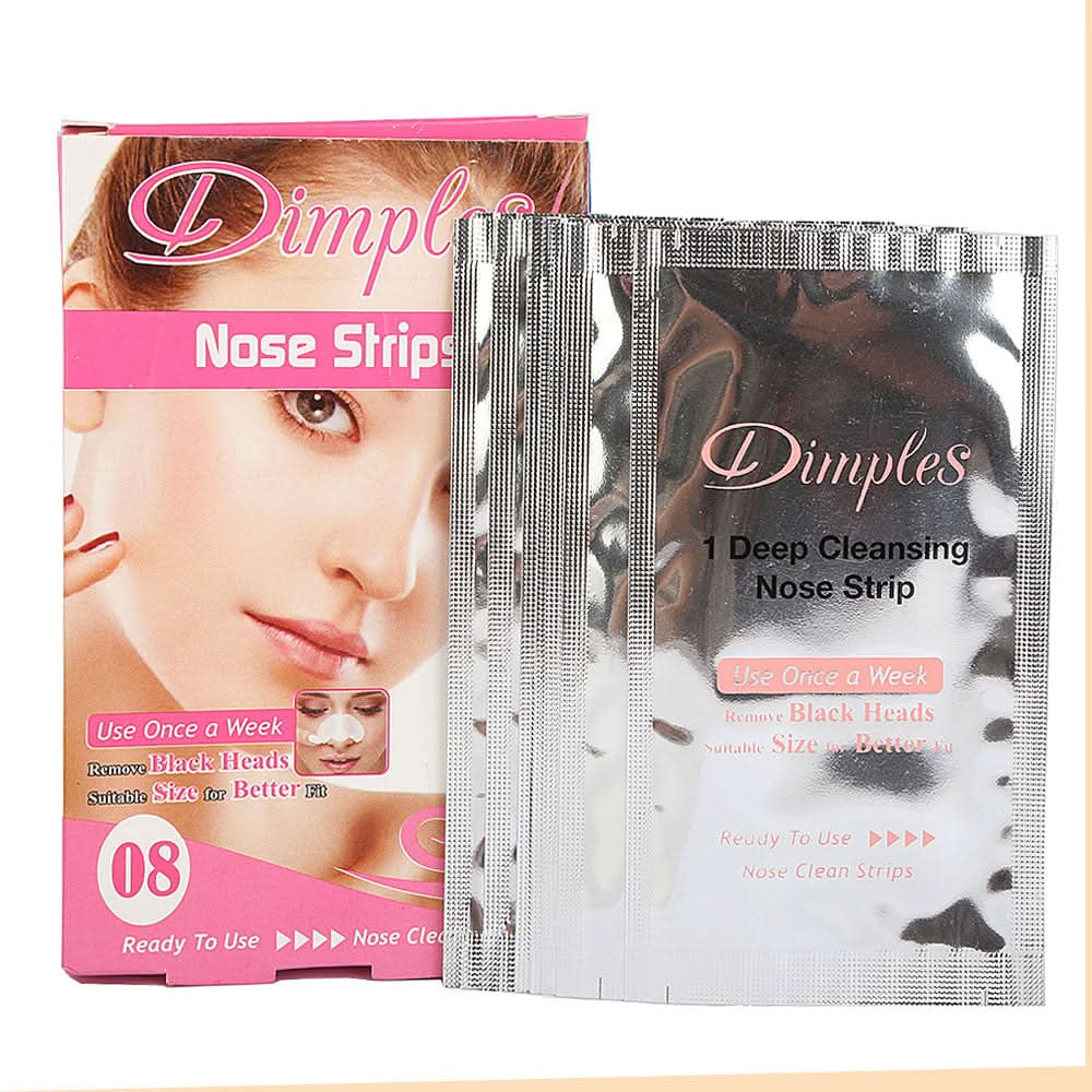 Dimples Nose Strips 8 pcs, Beauty & Personal Care, Hair Removal, Chase Value, Chase Value