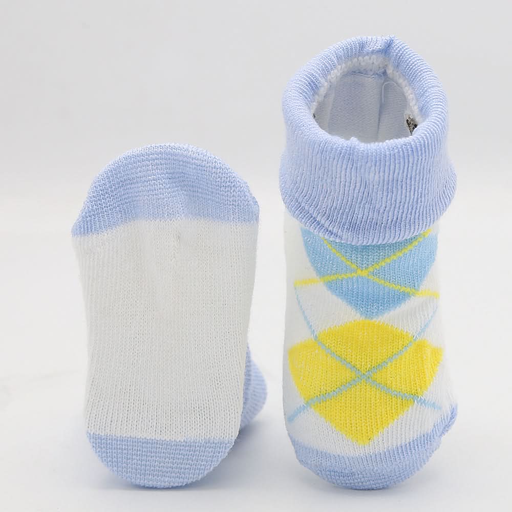 Newborn Booties (RA601) - Blue, Kids, NB Shoes And Socks, Chase Value, Chase Value