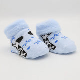 Newborn Booties (RA601) - Light Blue, Kids, NB Shoes And Socks, Chase Value, Chase Value