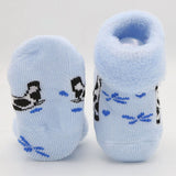 Newborn Booties (RA601) - Light Blue, Kids, NB Shoes And Socks, Chase Value, Chase Value