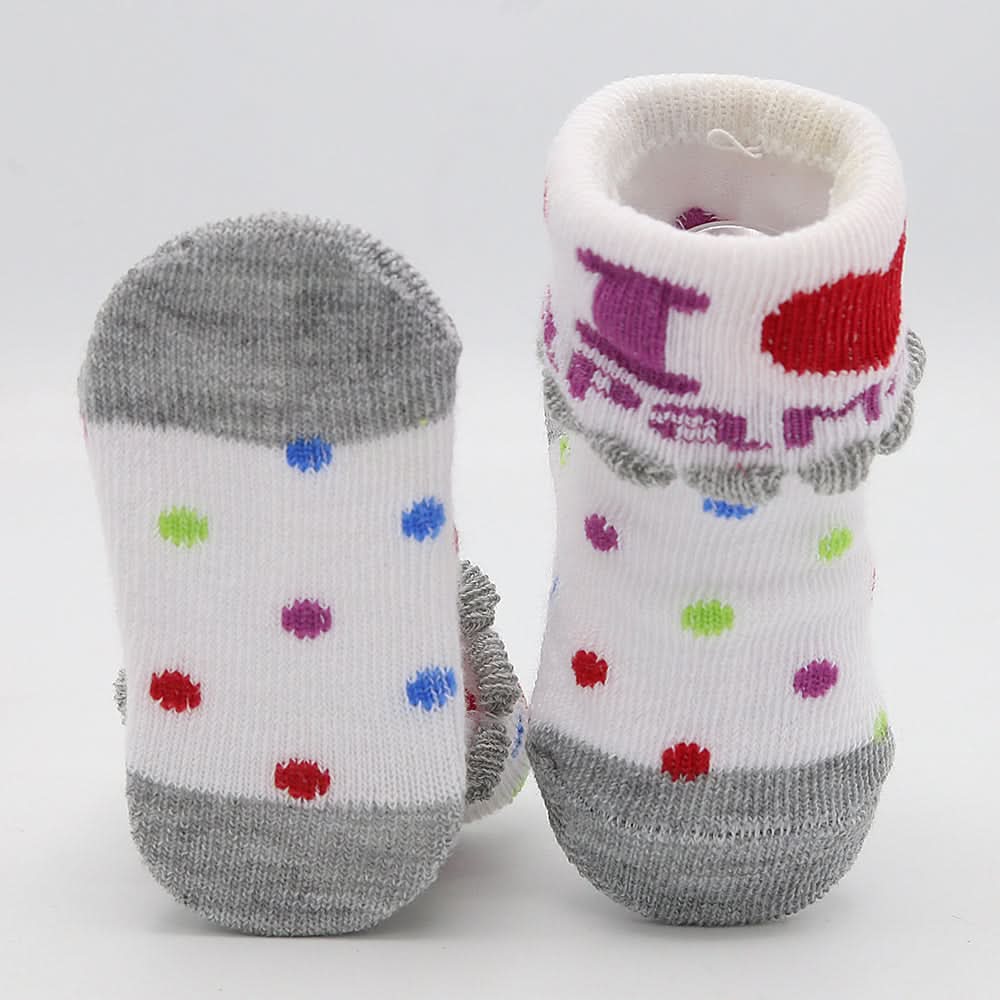 Newborn Booties (RA601) - Grey, Kids, NB Shoes And Socks, Chase Value, Chase Value