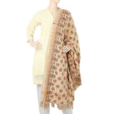 Women Velvet Print  Peoar Shawl - Multi - A, Women, Shawls And Scarves, Chase Value, Chase Value