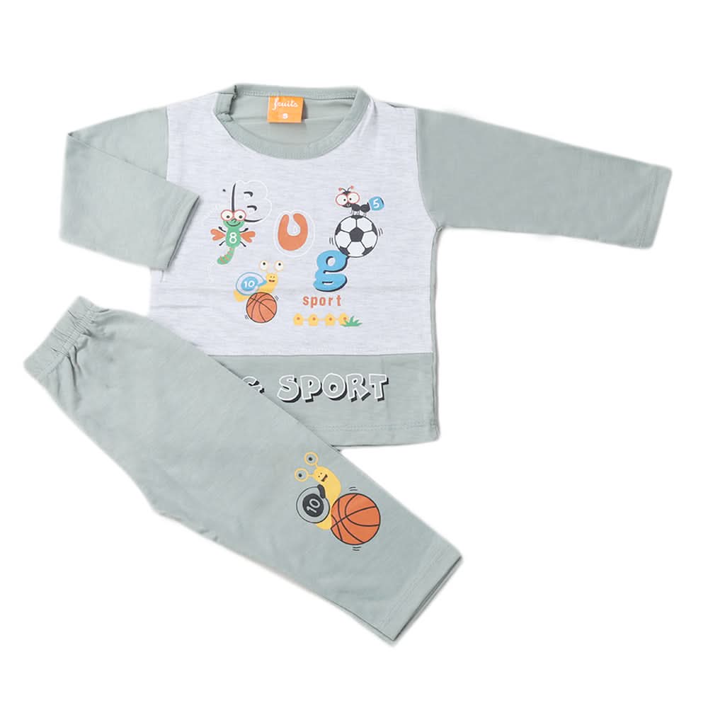 Boys Full Sleeves Suit - Green, Kids, Boys Sets And Suits, Chase Value, Chase Value