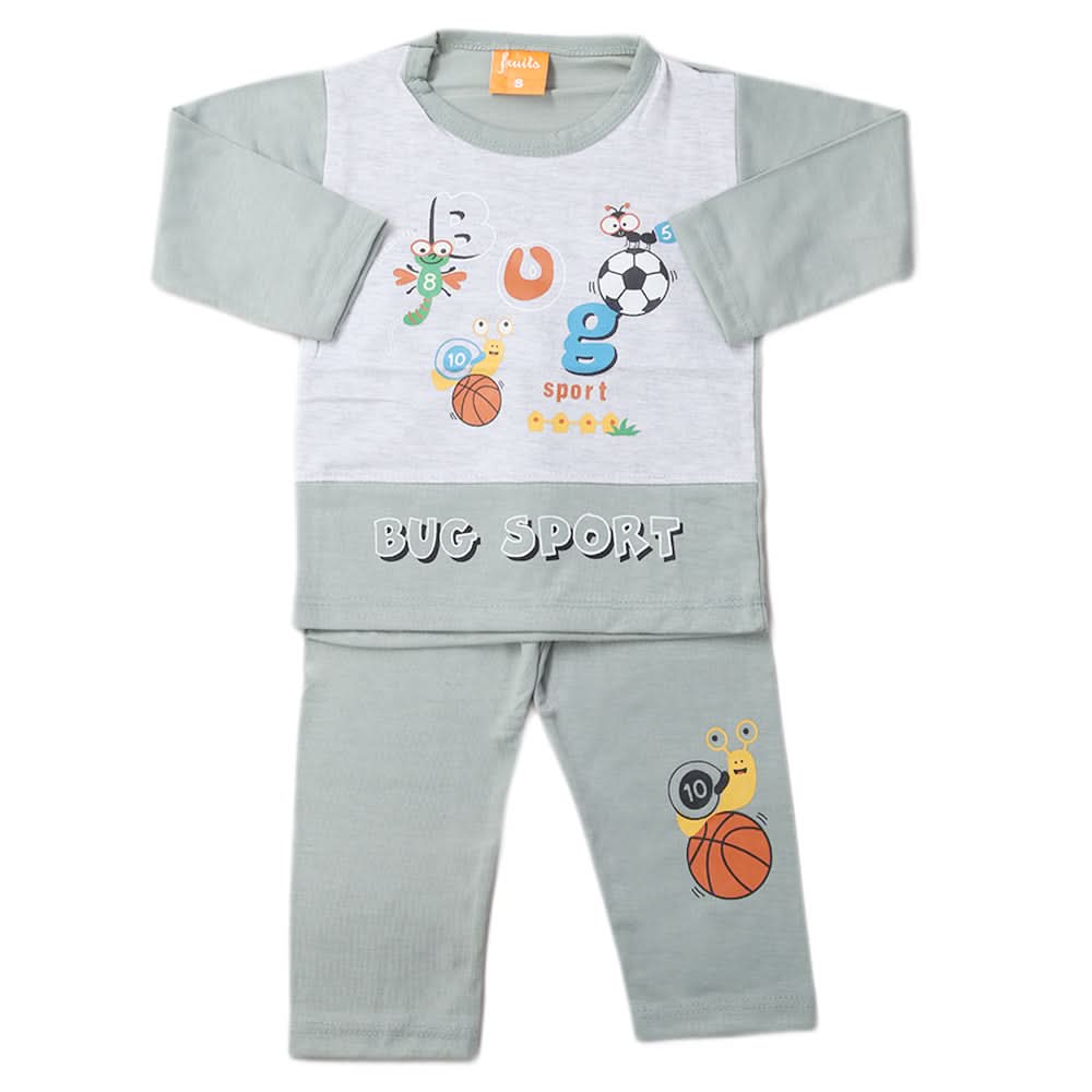 Boys Full Sleeves Suit - Green, Kids, Boys Sets And Suits, Chase Value, Chase Value