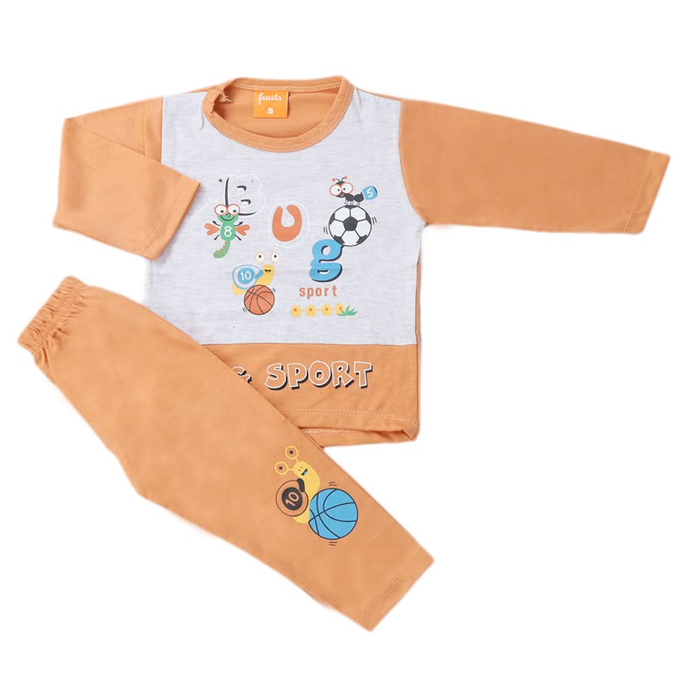 Boys Full Sleeves Suit - Peach, Kids, Boys Sets And Suits, Chase Value, Chase Value