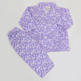 Girls Full Sleeves Night Suit - Purple, Kids, Girls Sets And Suits, Chase Value, Chase Value