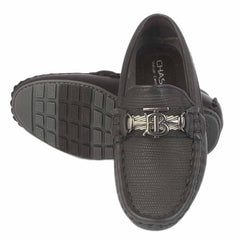 Boys Loafer Shoes 3339B - Black, Kids, Boys Casual Shoes And Sneakers, Chase Value, Chase Value