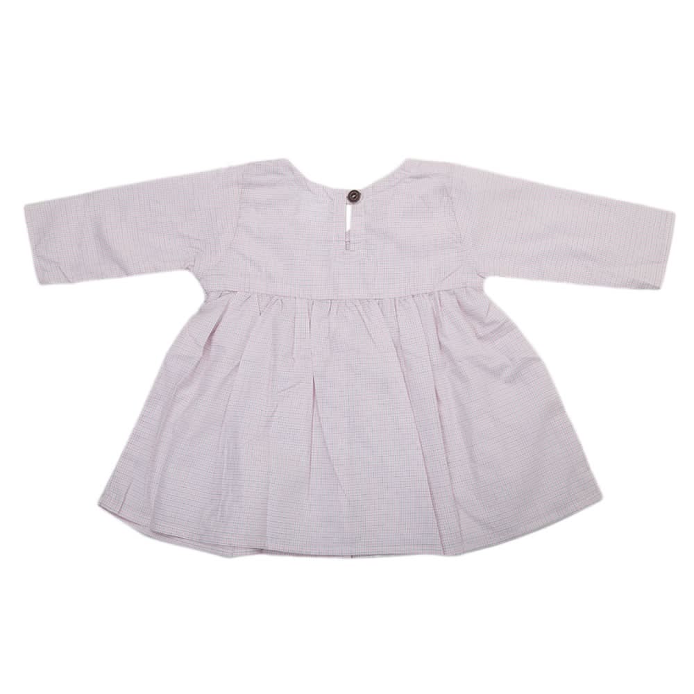 Newborn Girls Frock A.L 5504-A - Light Pink, Kids, NB Girls Frocks, Chase Value, Chase Value