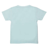 Boys Half Sleeves T-Shirt - Cyan, Kids, Boys T-Shirts, Chase Value, Chase Value