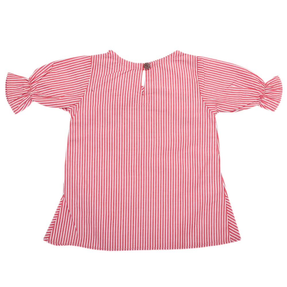 Newborn Girls Frock A.L 5503-A - Red, Kids, NB Girls Frocks, Chase Value, Chase Value