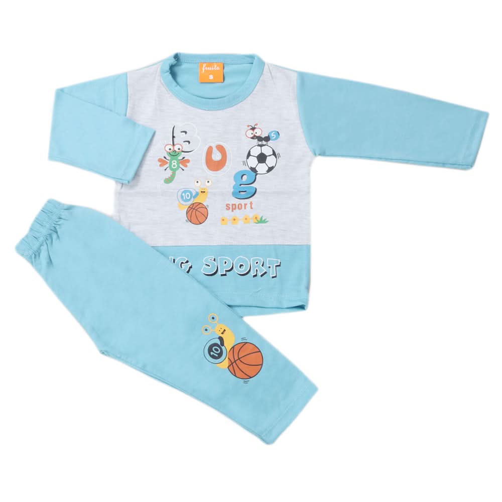 Boys Full Sleeves Suit - Blue, Kids, Boys Sets And Suits, Chase Value, Chase Value
