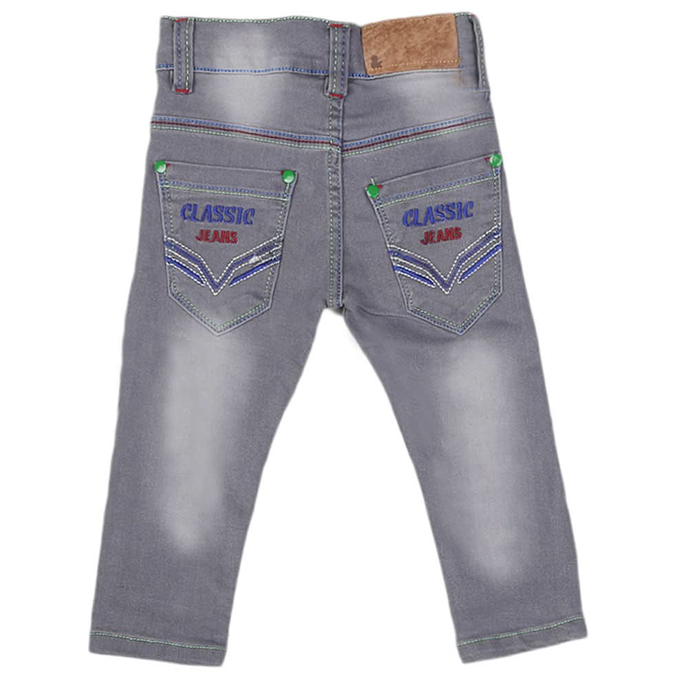 Boys Denim Pant - Grey, Kids, Boys Pants, Chase Value, Chase Value