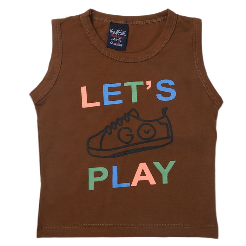 Boys Sando T-Shirts - Brown, Kids, Boys Sando, Chase Value, Chase Value