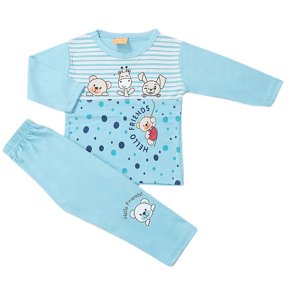 Boys Full Sleeves Suit - Blue, Kids, Boys Sets And Suits, Chase Value, Chase Value